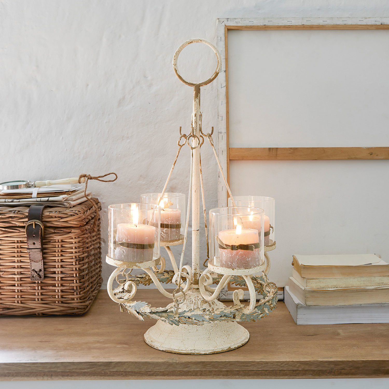 Soporte para corona de Adviento Denders