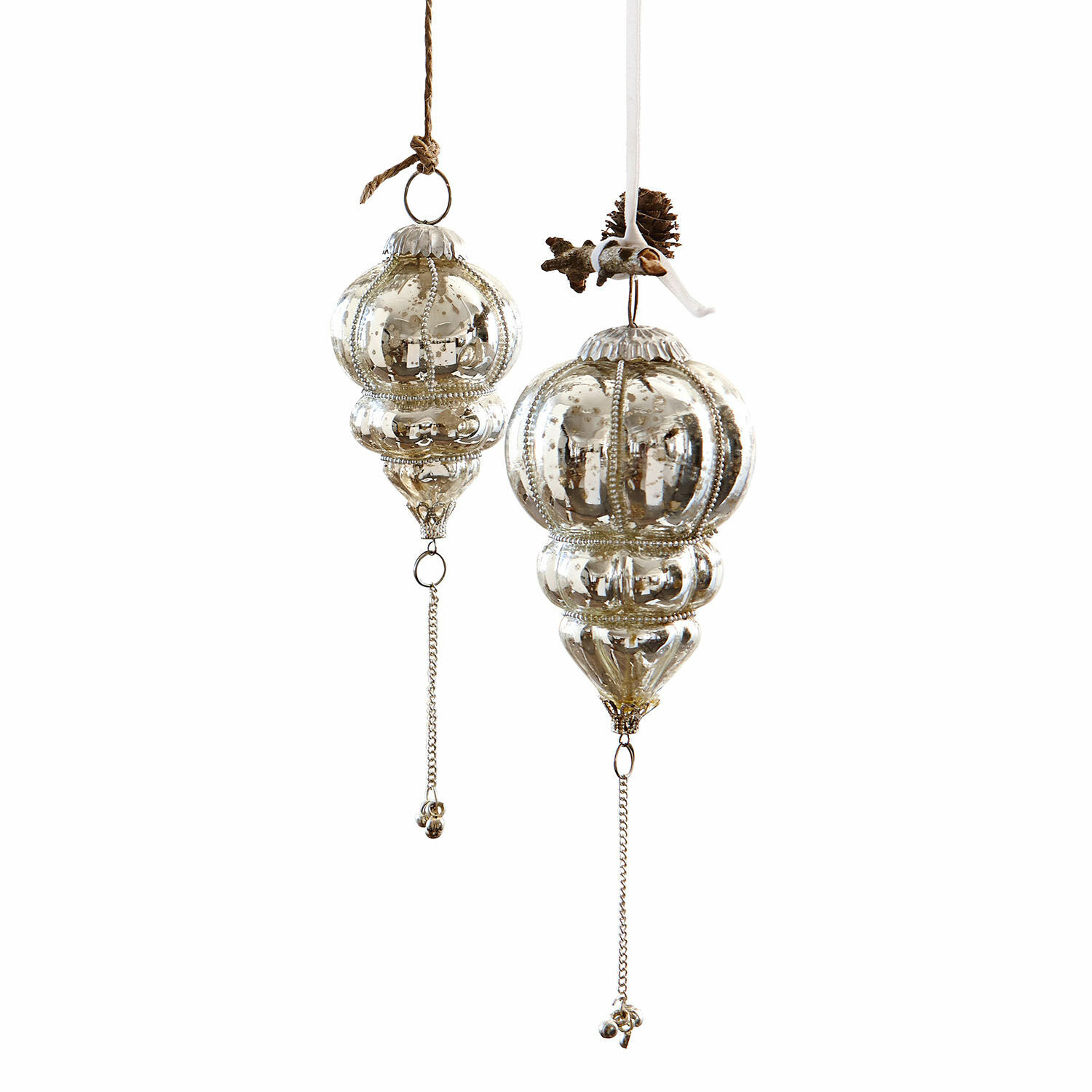 Set de 2 adornos navideños Merle