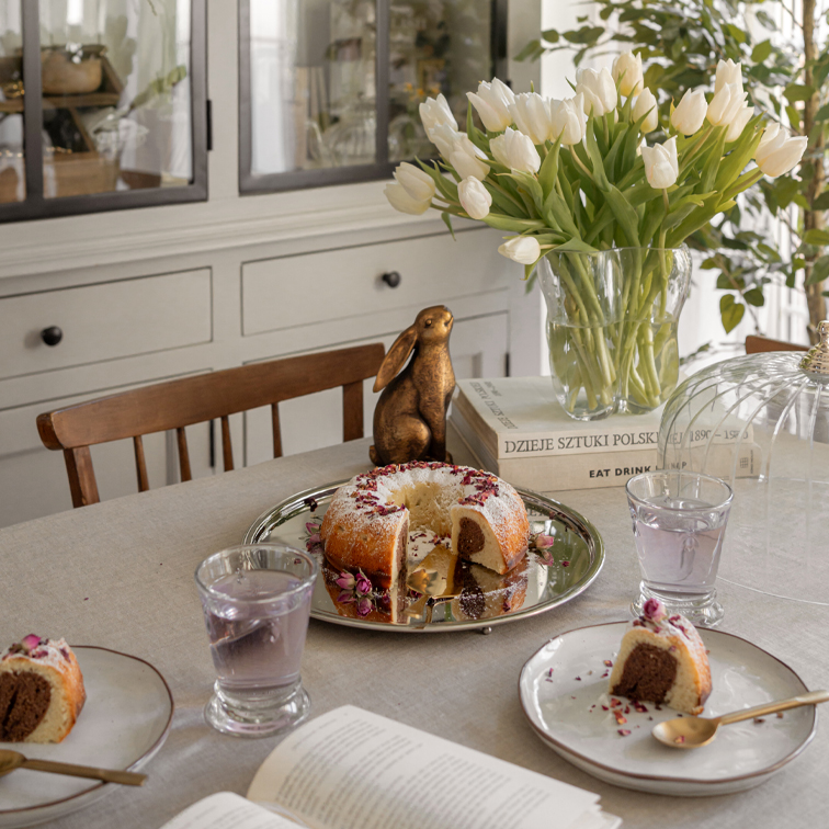 Verde primaveral y encanto de Pascua