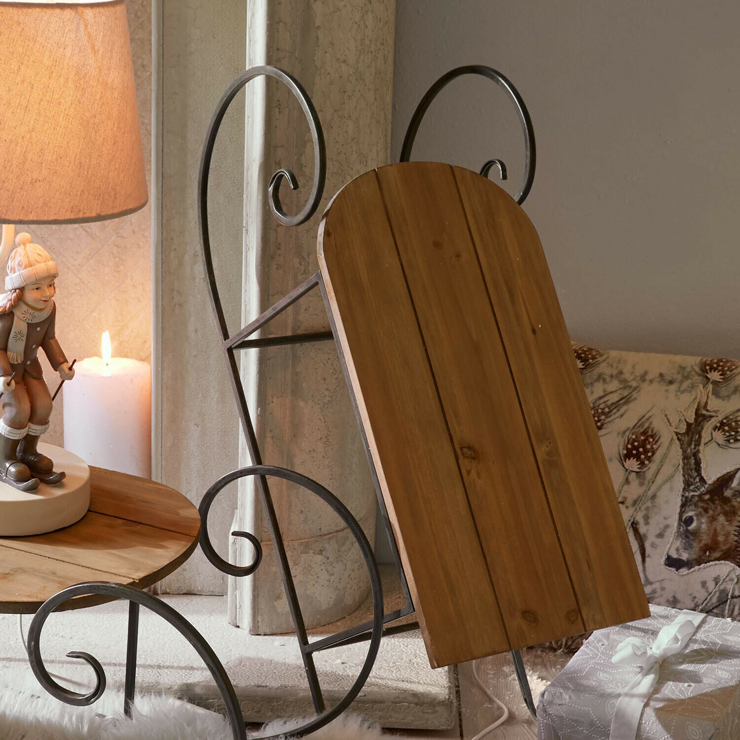 Set de 2 trineos decorativos Skalara