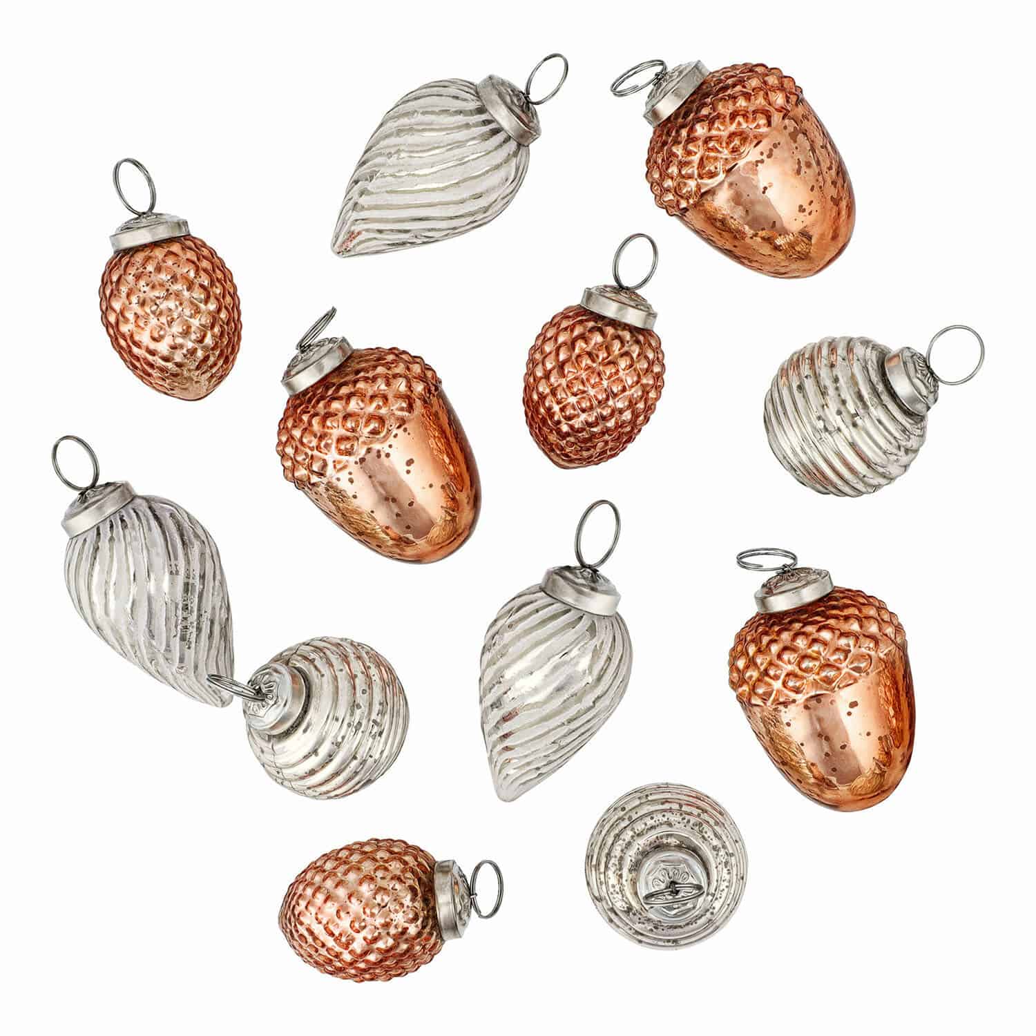 Set de 12 adornos navideños Lynette