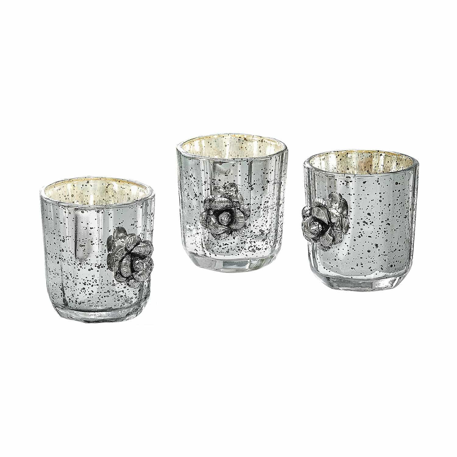 Set de 3 portavelas Alovix