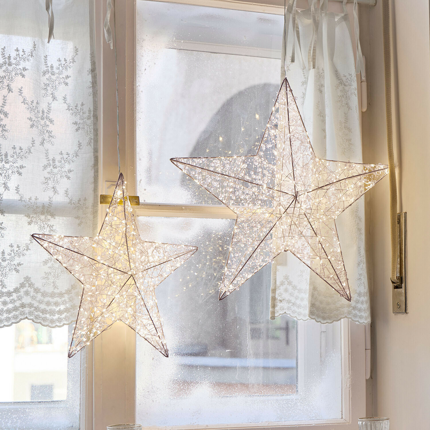 Set de 2 estrellas LED Brightens