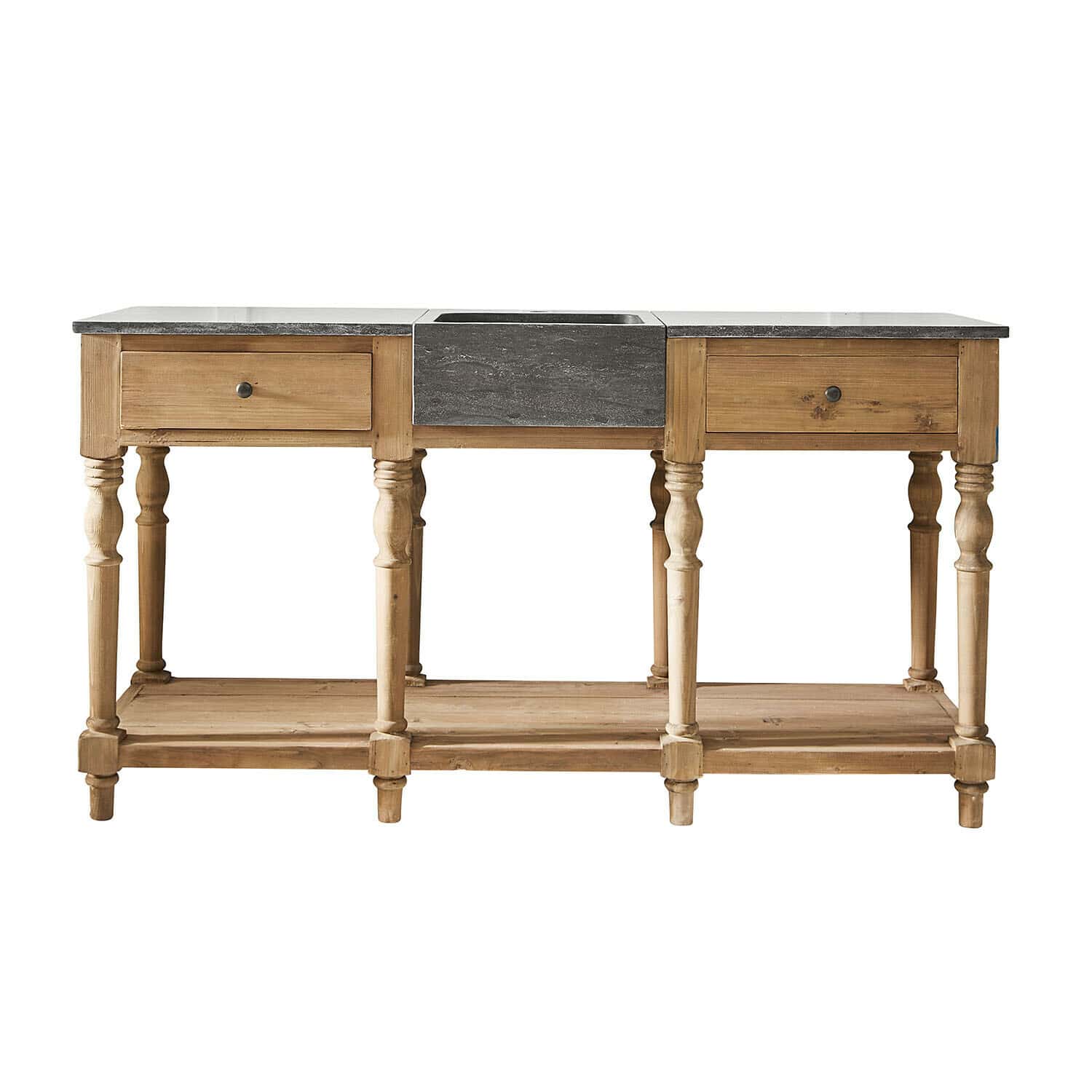 Mueble de cocina con fregadero Bergenfield
