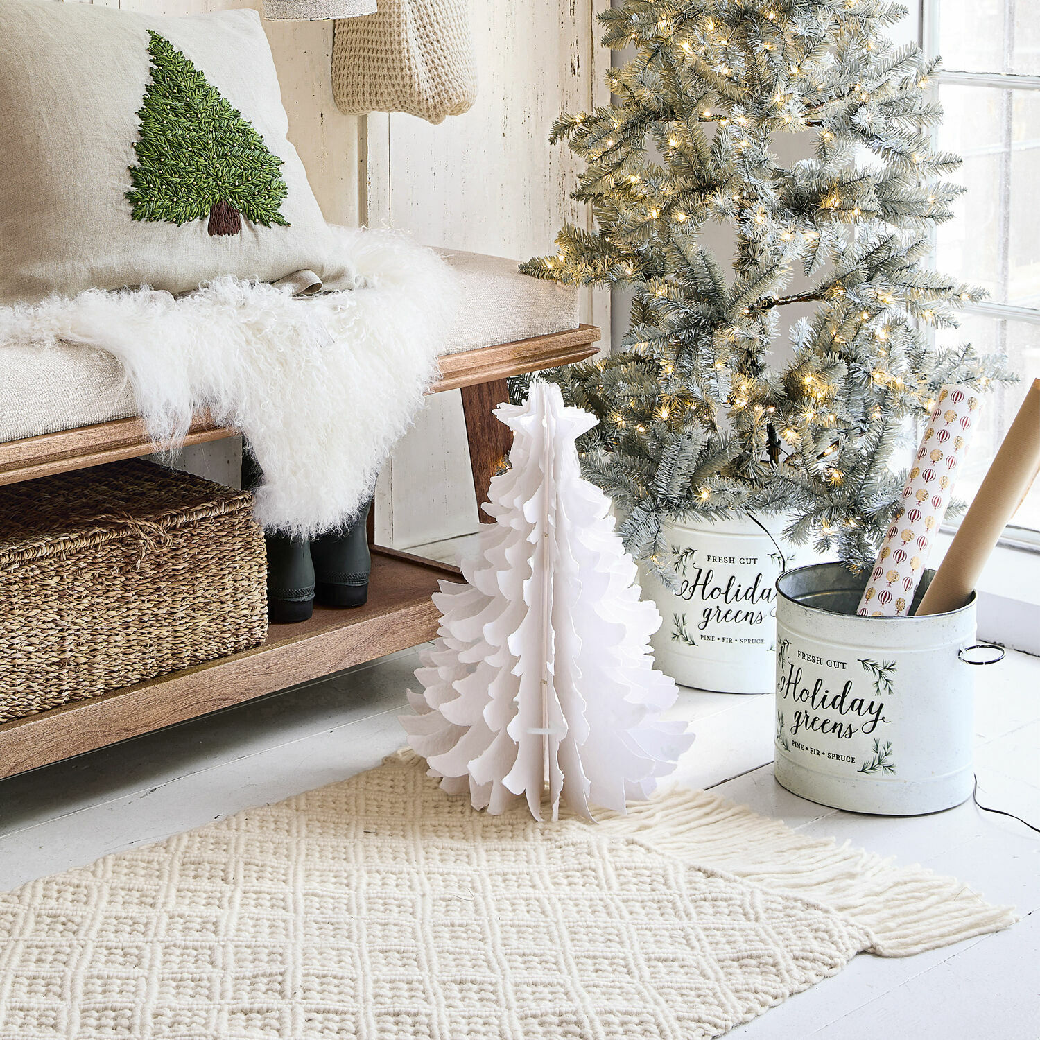 Árbol decorativo set de 2 Amuré