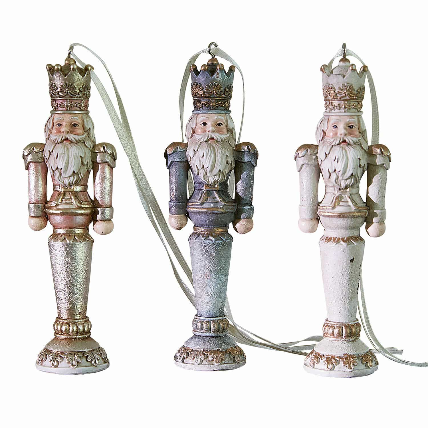 Set de 3 colgantes Niquel