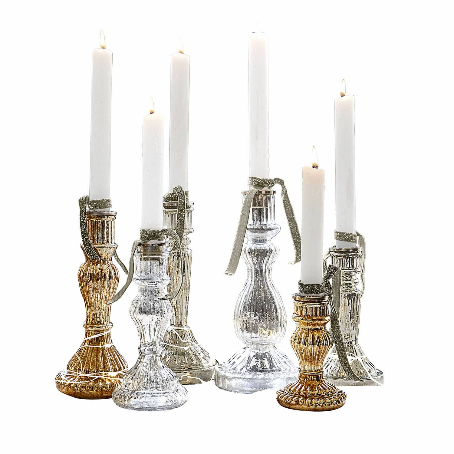 Set de 6 candeleros Quirène