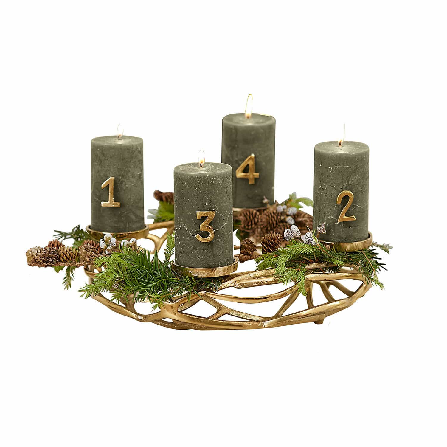 Corona de velas Coldfield