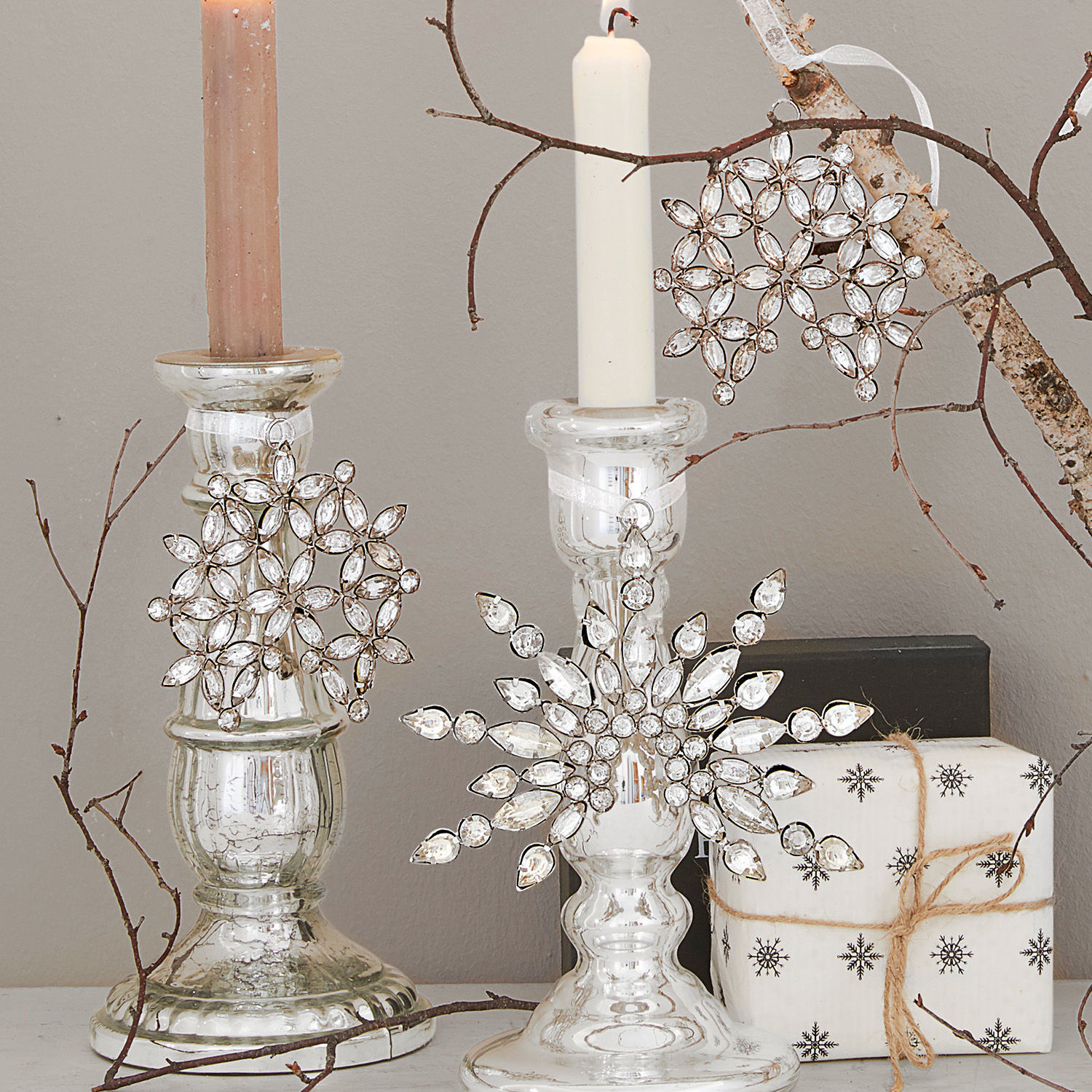 Set de 6 adornos navideños Valvi