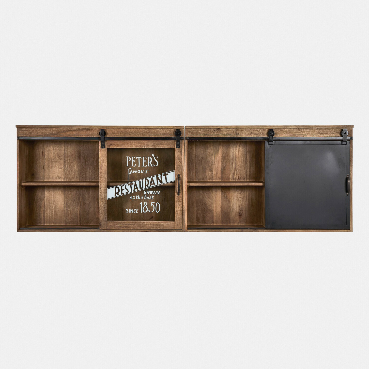 Set de 2 armarios de pared Oakland