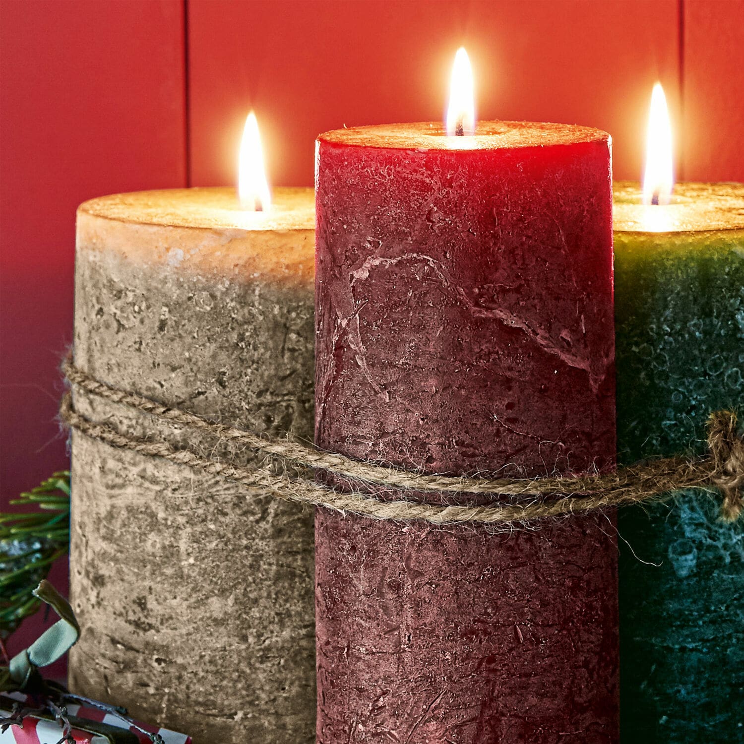 Set de 3 velas Salis