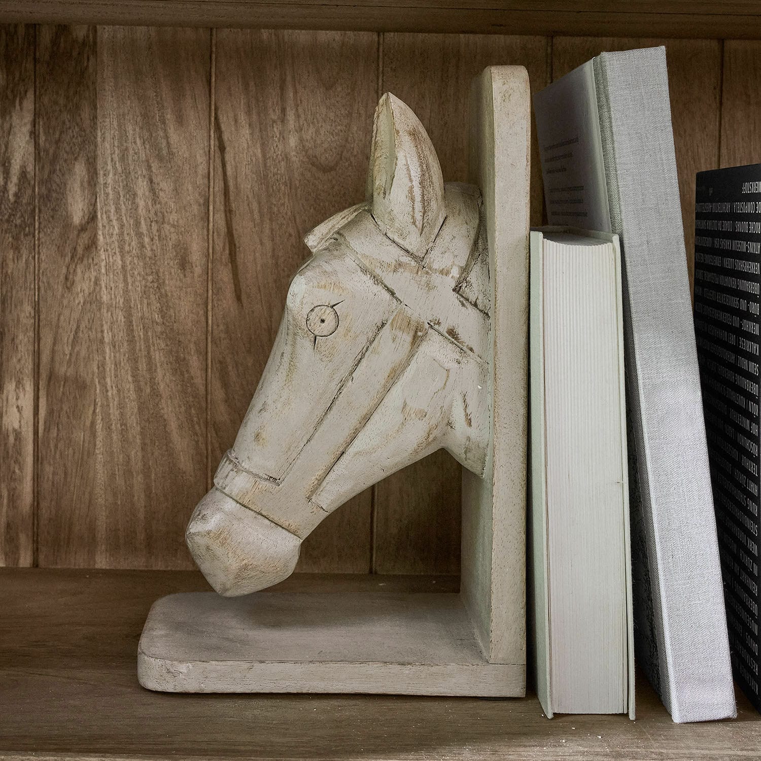 Set de 2 sujetalibros Caravena