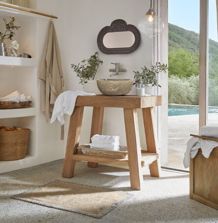 Baño con luz natural