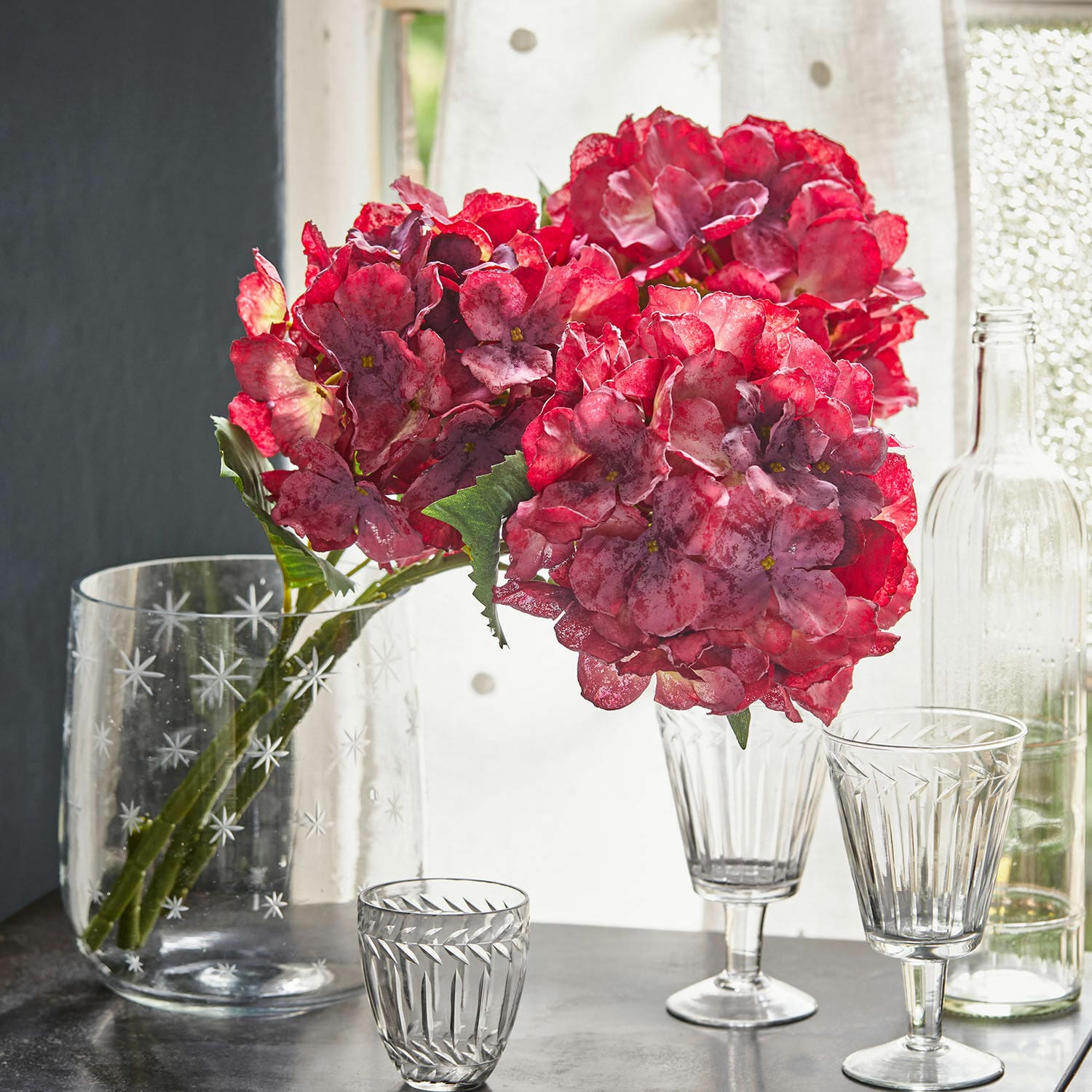 Set de 3 flores decorativas Virette