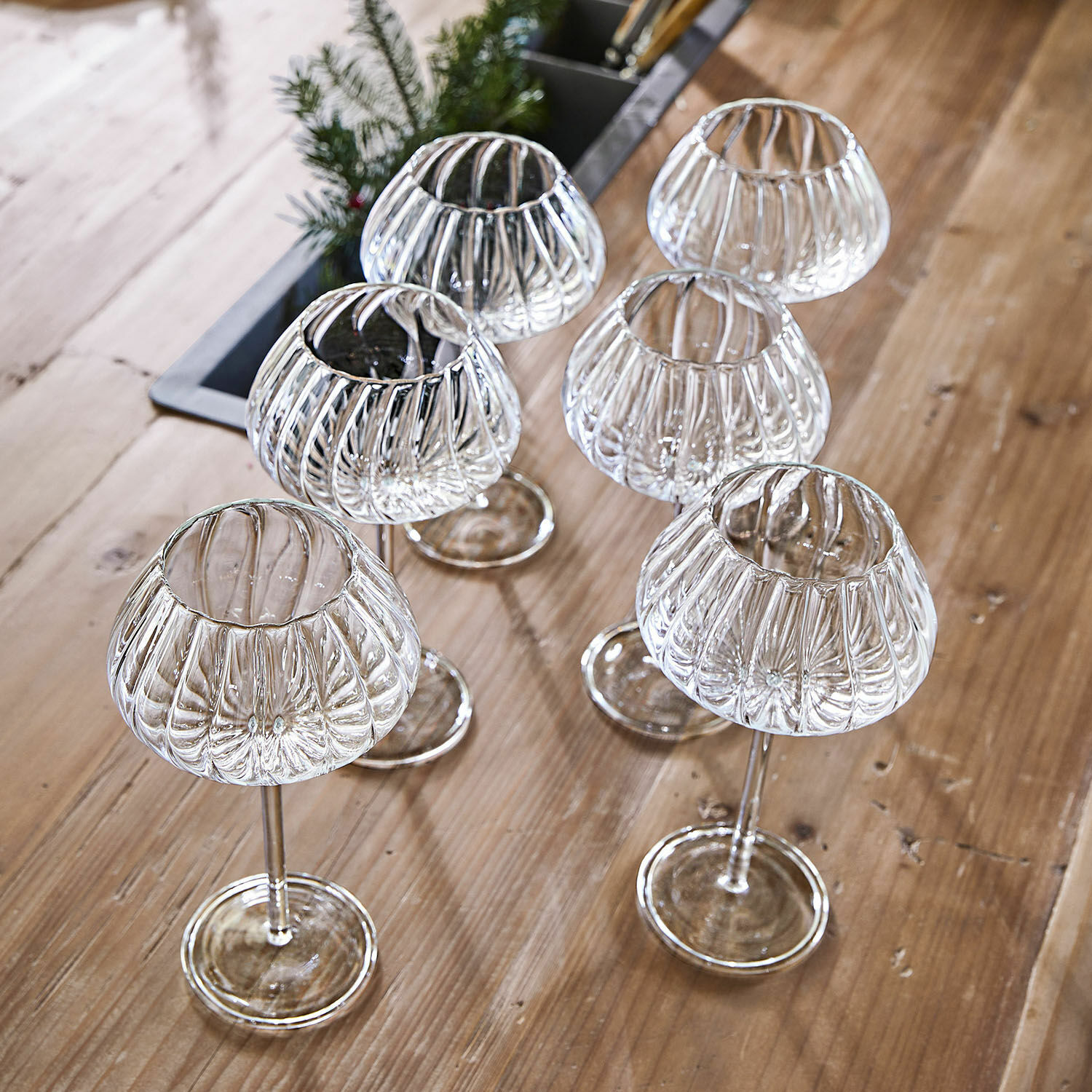 Set de 6 copas de vino Minou