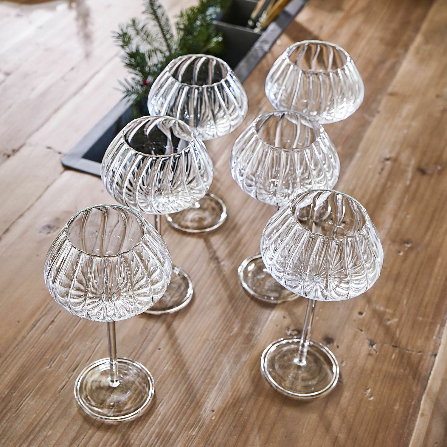Set de 6 copas de vino Minou