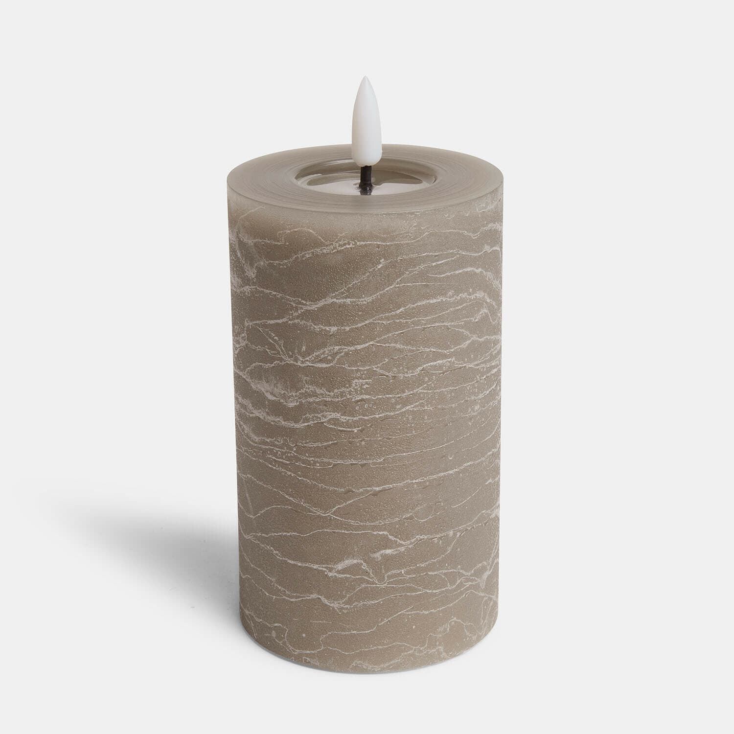 Set de 4 velas LED cilíndricas Rimfalla