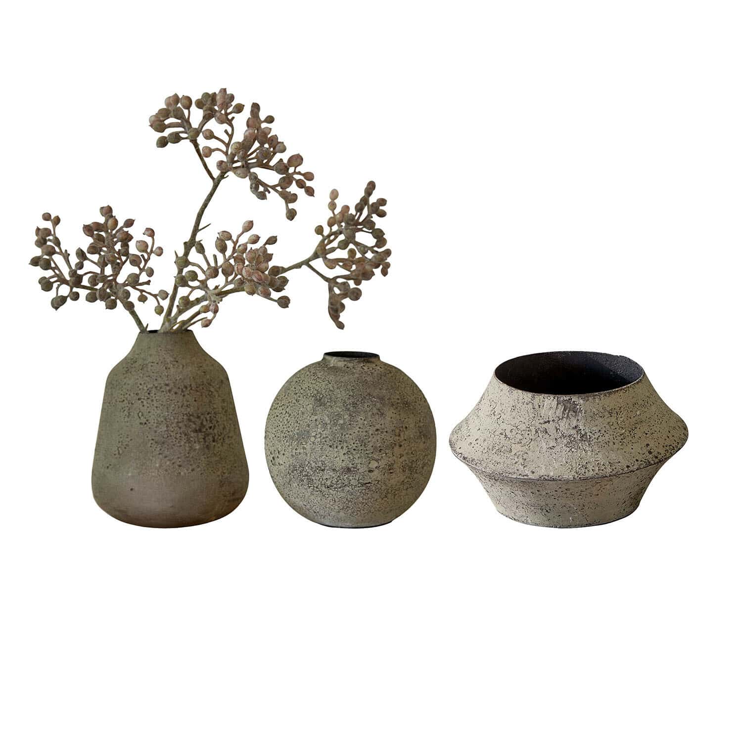Set de 3 jarrones Nalira