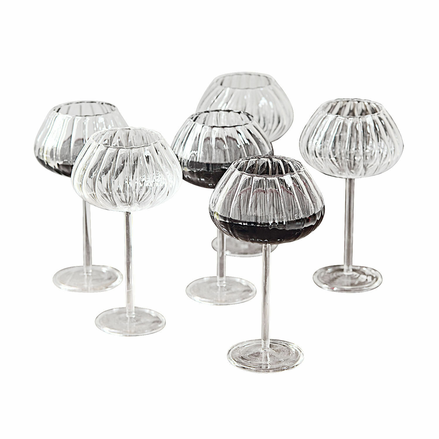 Set de 6 copas de vino Minou