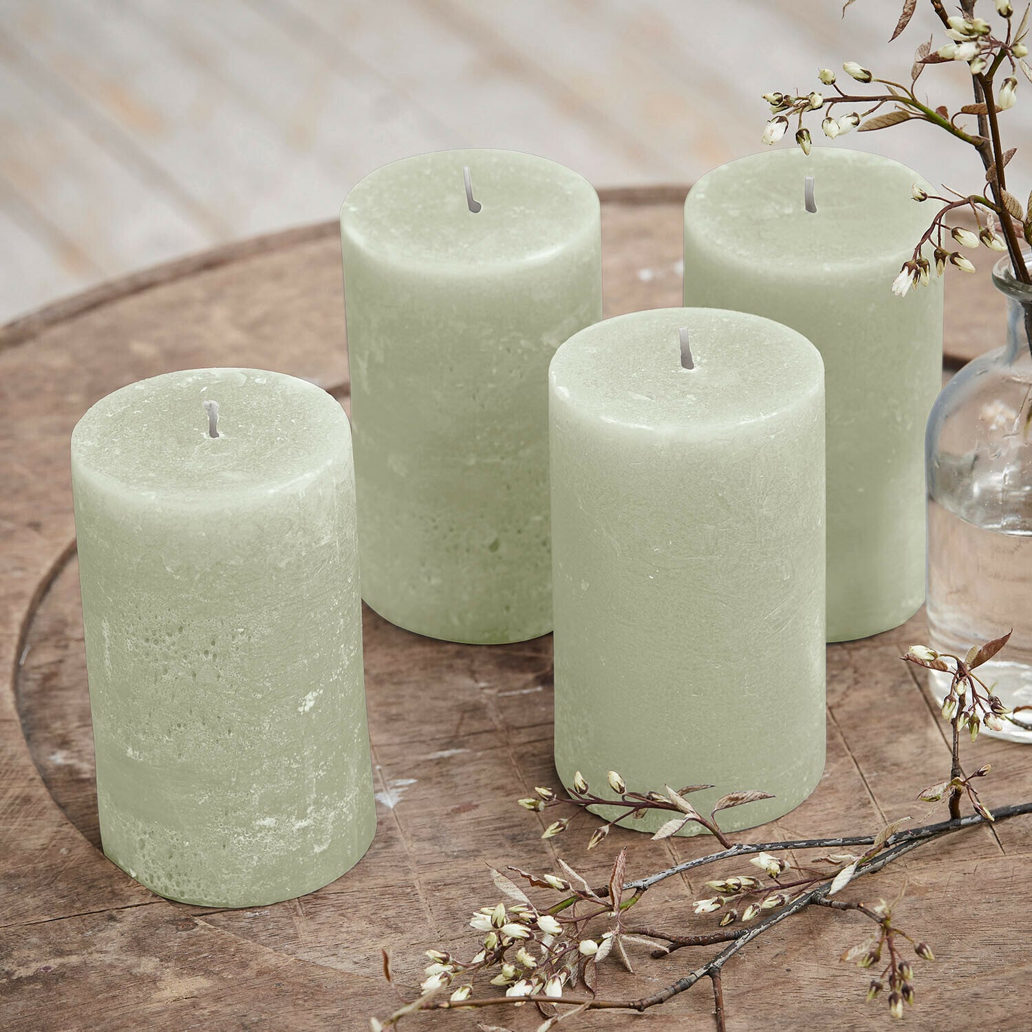 Set de 4 velas Braga