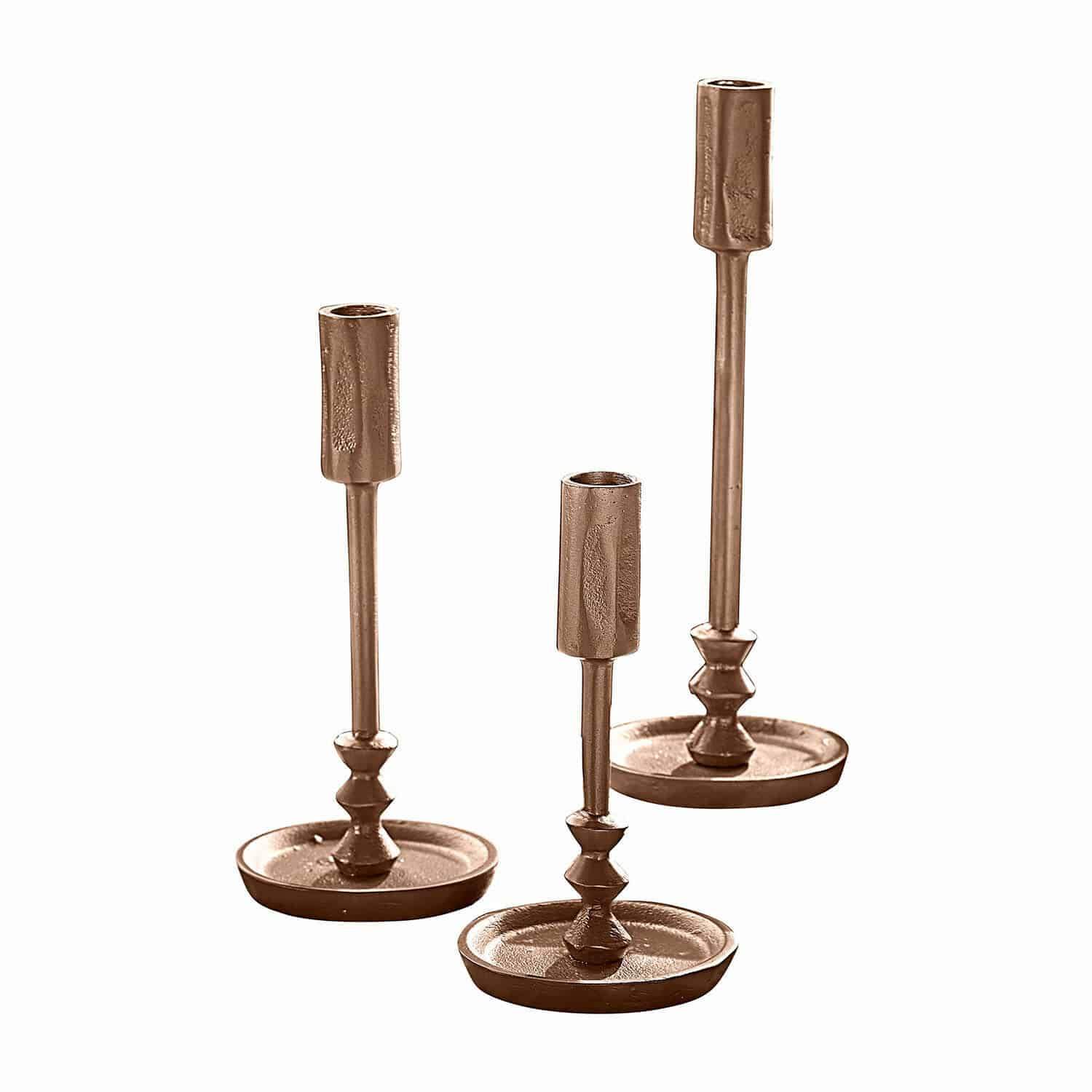Set de 3 candeleros Rivandre