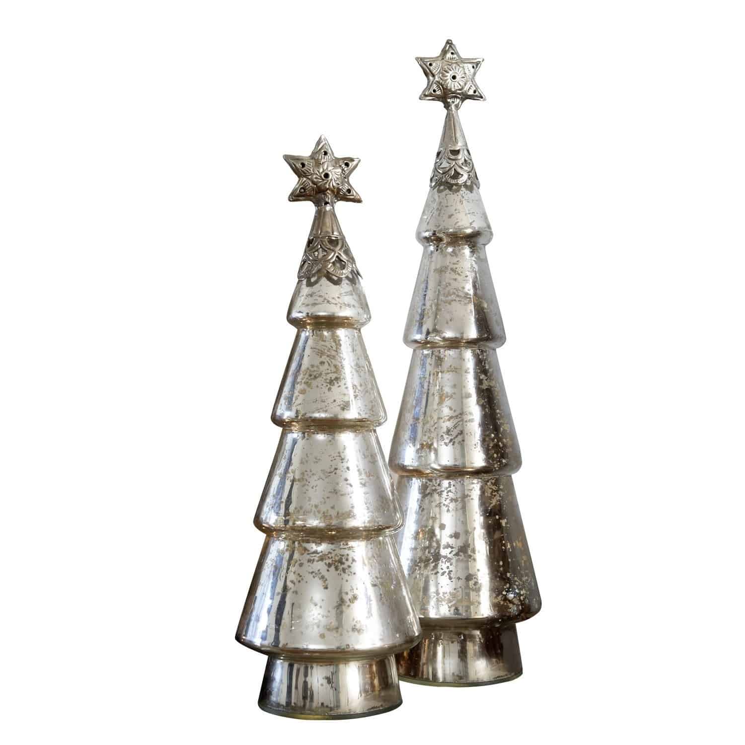 Set de 2 árboles decorativos Thibaut