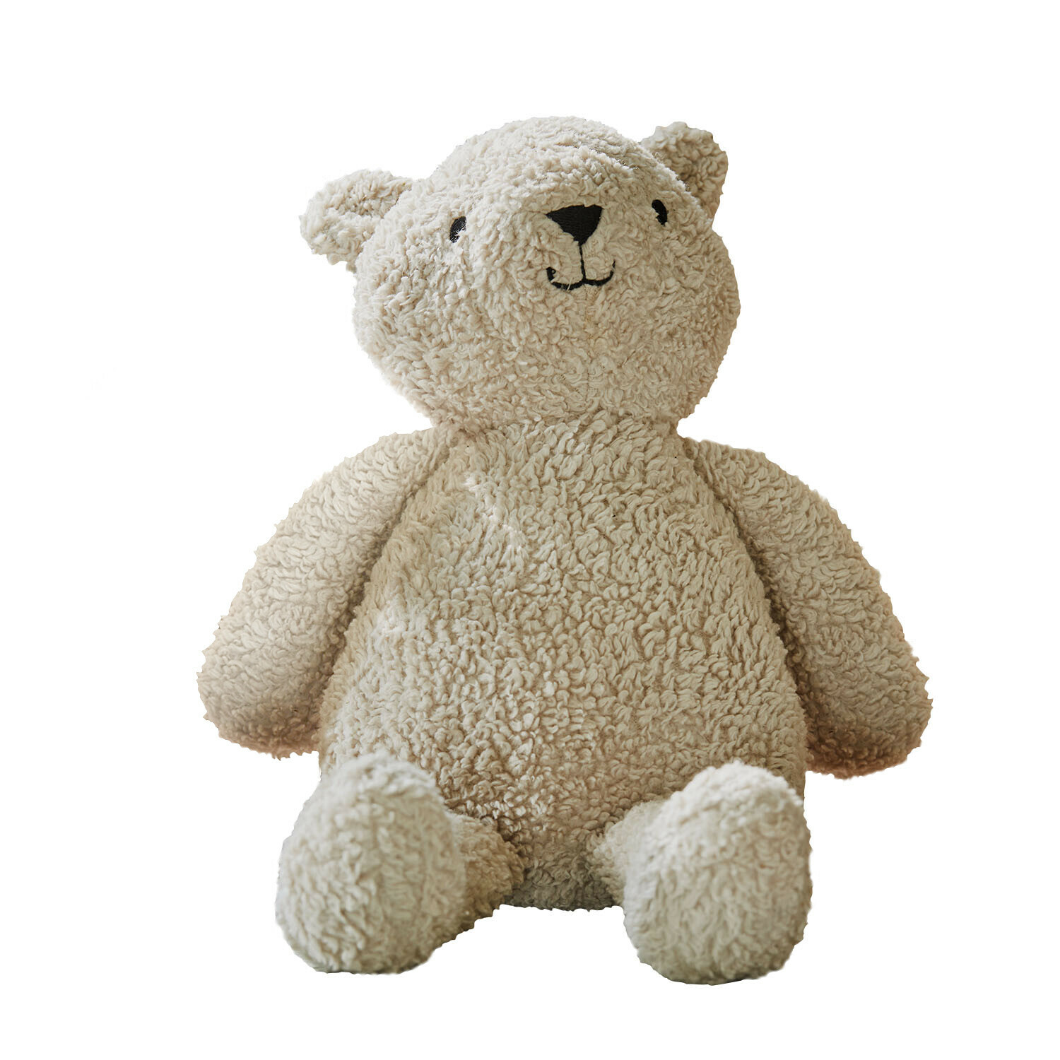 Peluche Fuffino Oso de peluche suave color crema, juguete infantil cómodo y decoración para habitación de niños