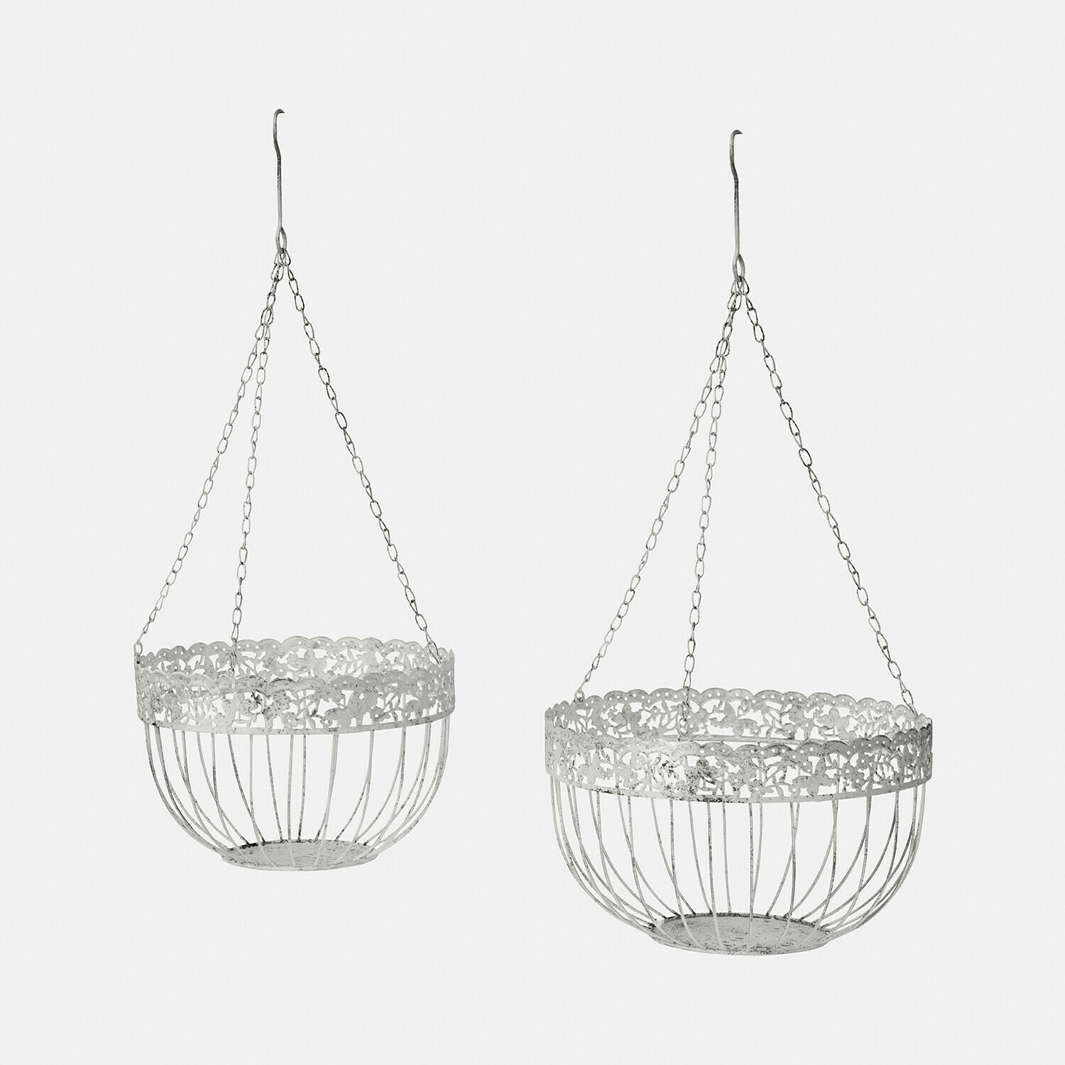 Set de 2 cestas colgantes Iveralia