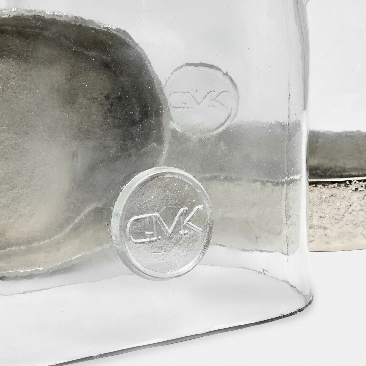 Set de 2 campanas de cristal Brévaline