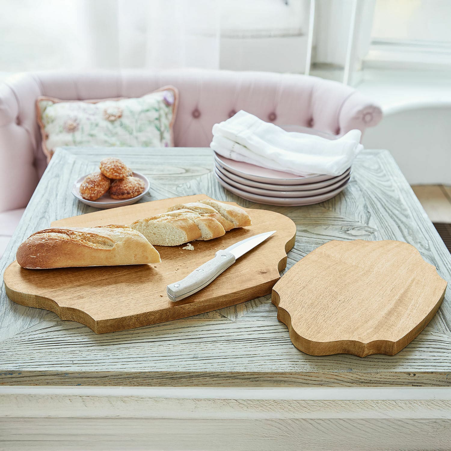 Set de 2 tablas de cortar Serindor