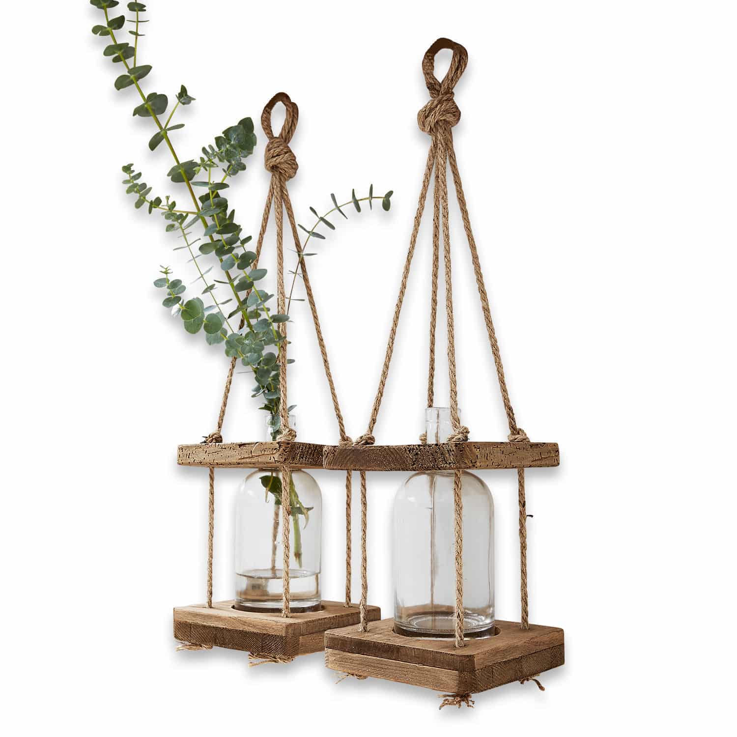 Set de 2 jarrones colgantes Corial