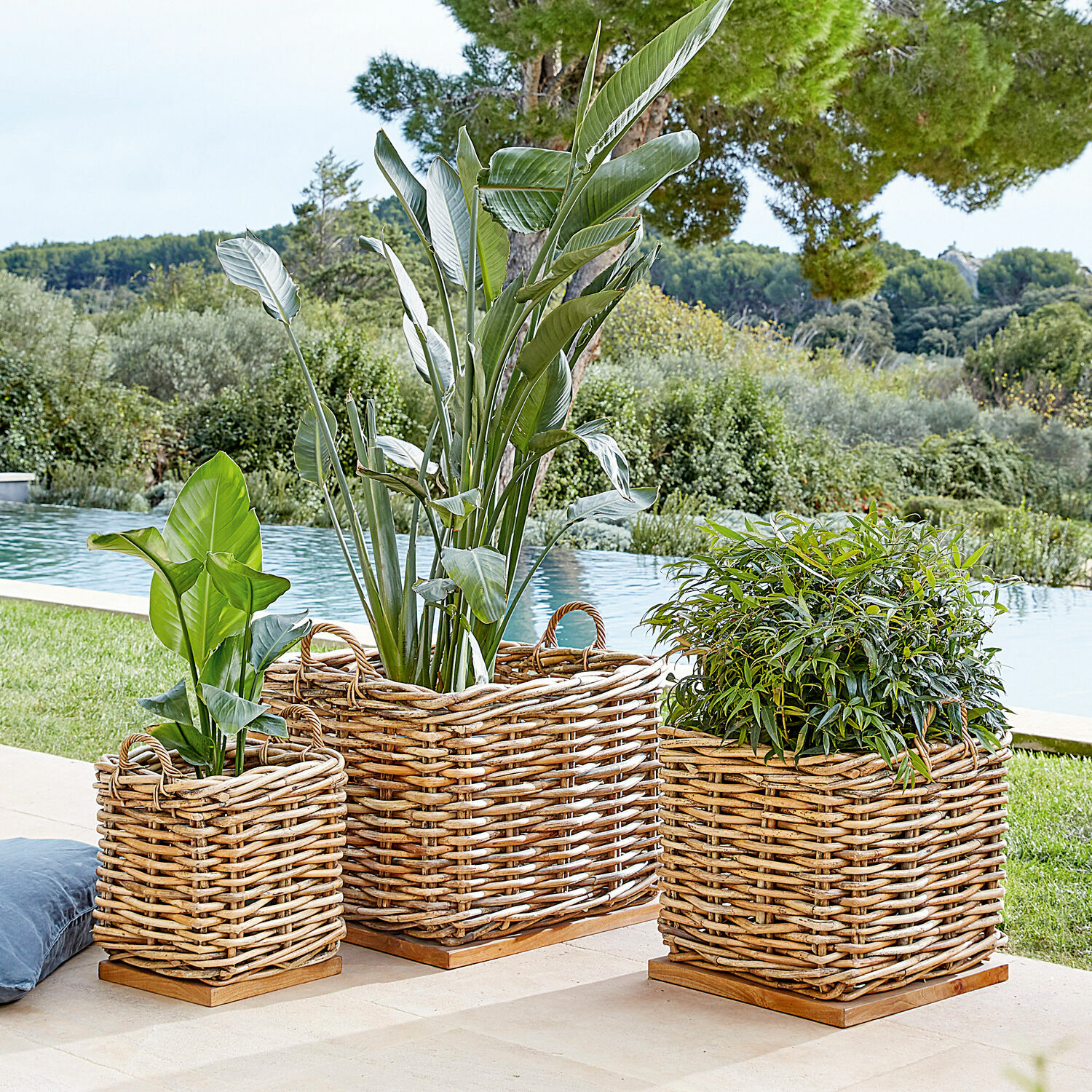 Set de 3 cestas Chalet