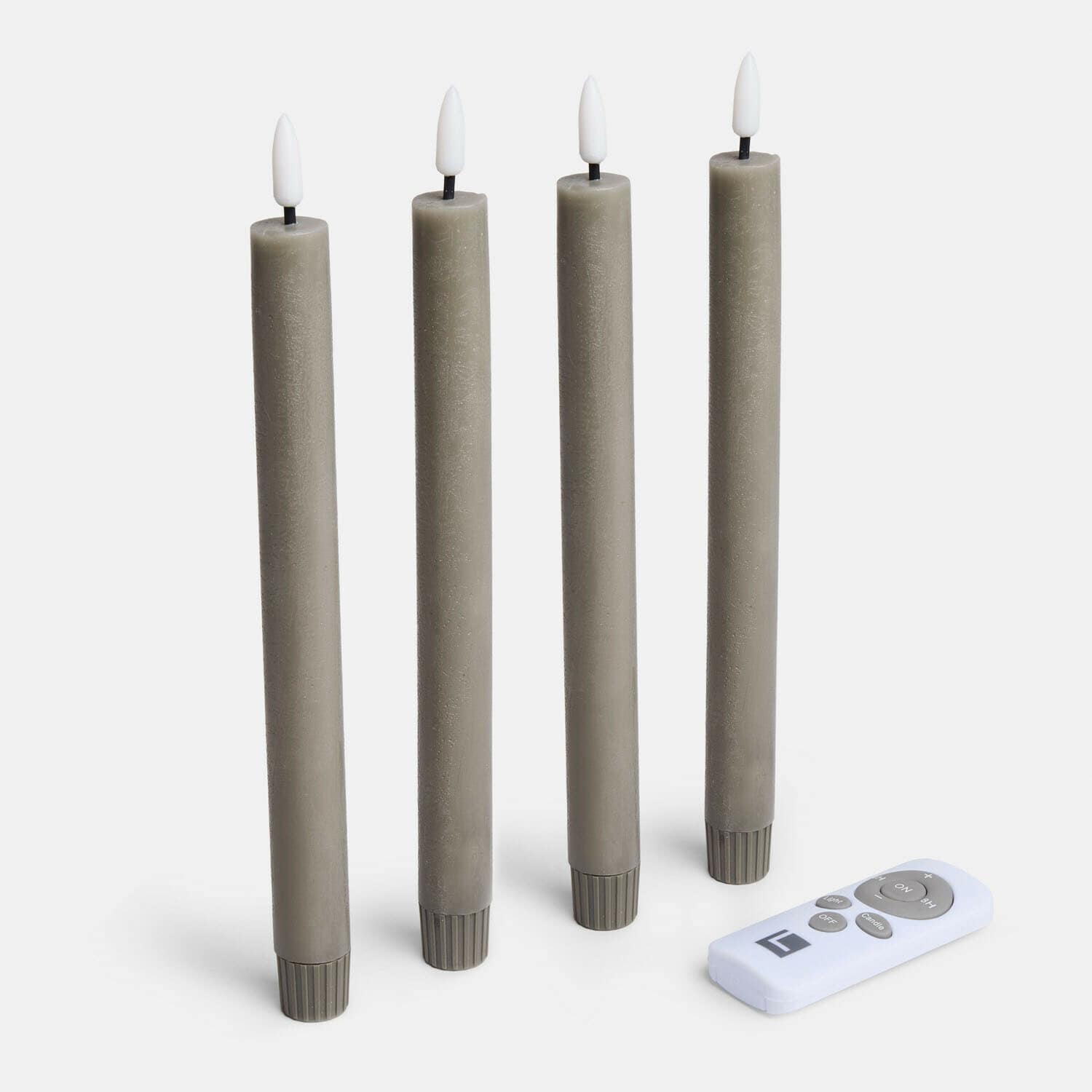 Set de 4 velas LED alargadas Eldsora