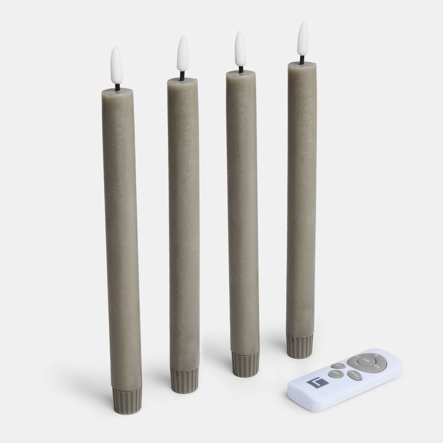 Set de 4 velas LED alargadas Eldsora Set de 4 velas LED alargadas Eldsora