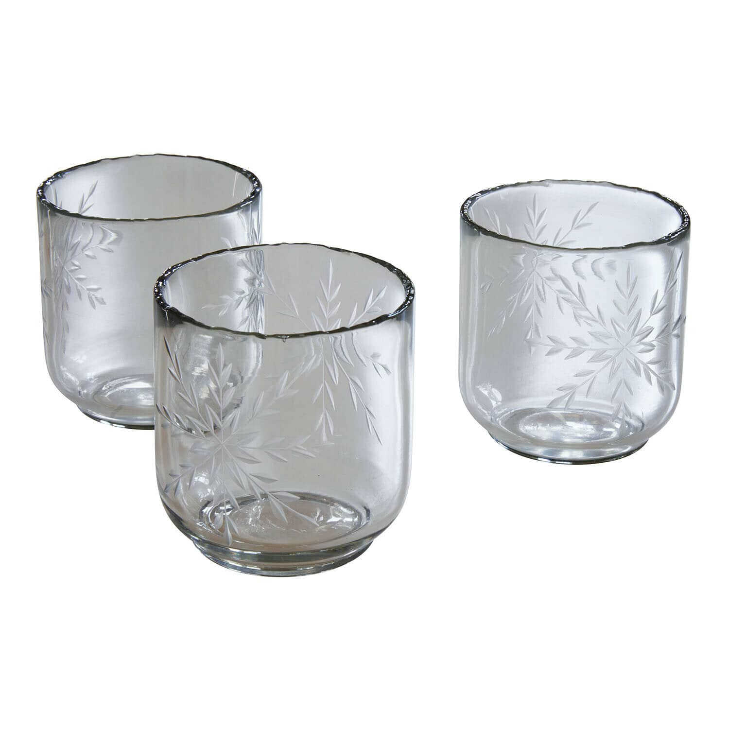 Set de 3 portavelas Selhild