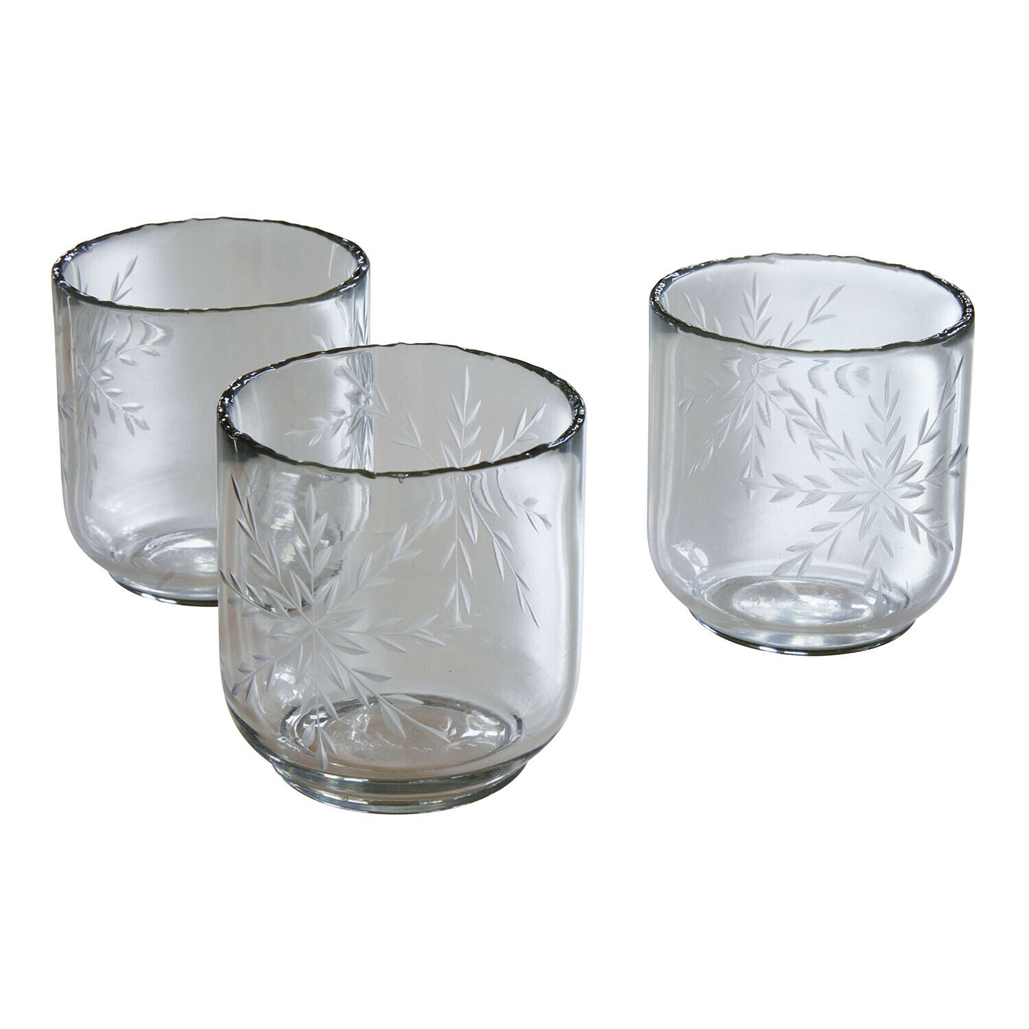Set de 3 portavelas Selhild