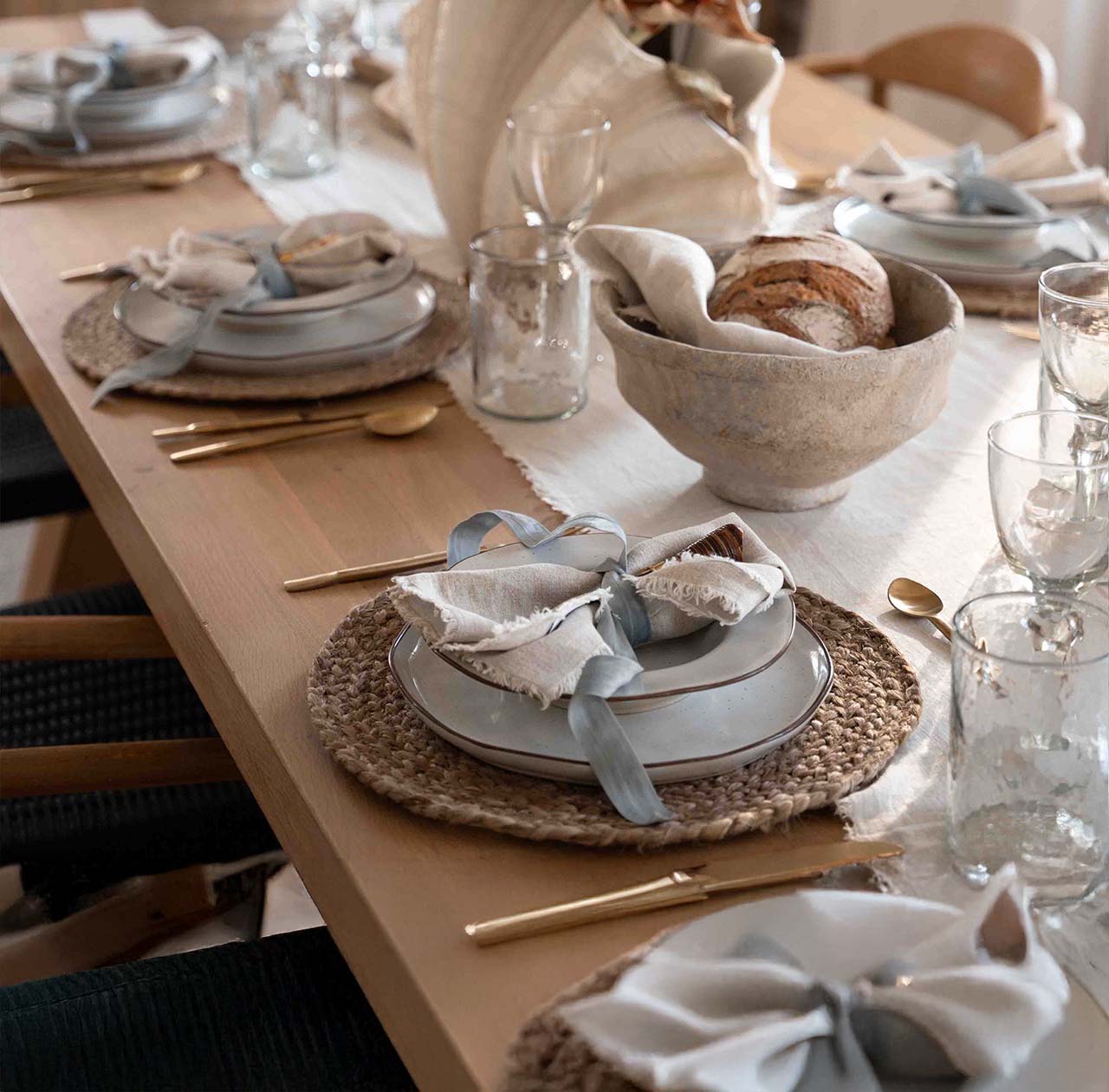 Mesa con espíritu mediterráneo