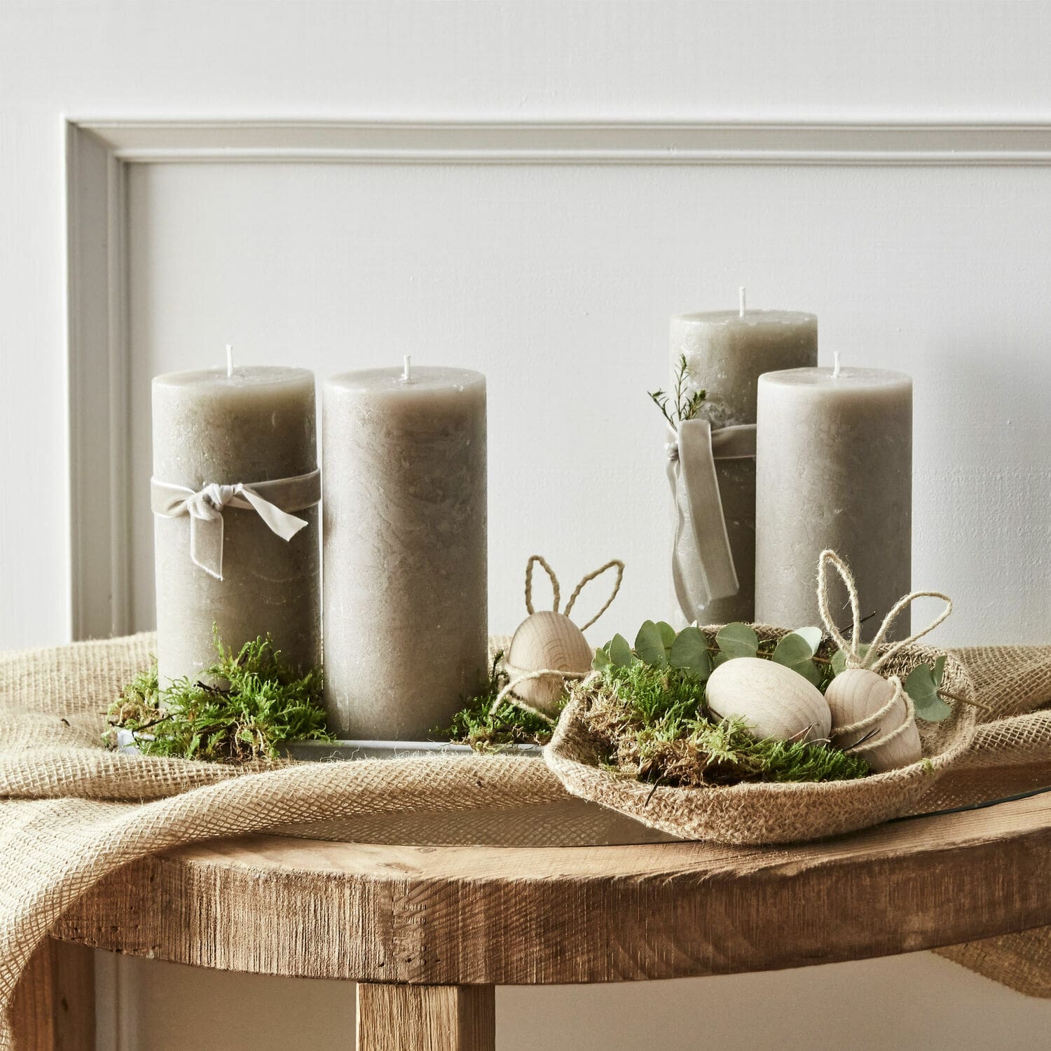 Set de 4 velas Homel