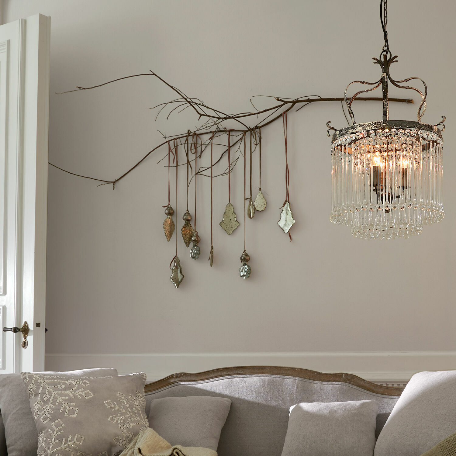 Set de 4 colgantes Géraudet