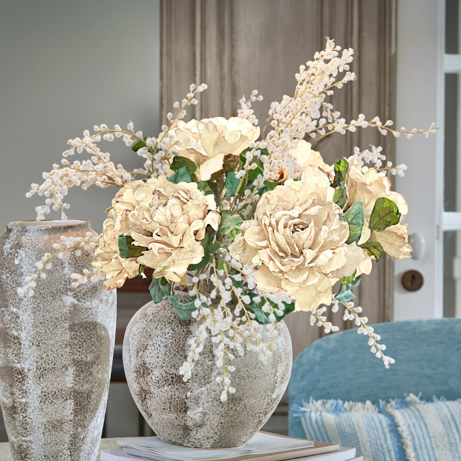 Set de 6 flores decorativas Mervix