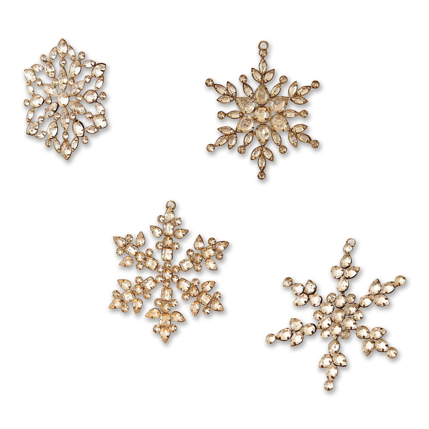 Set de 4 adornos navideños Gaillon