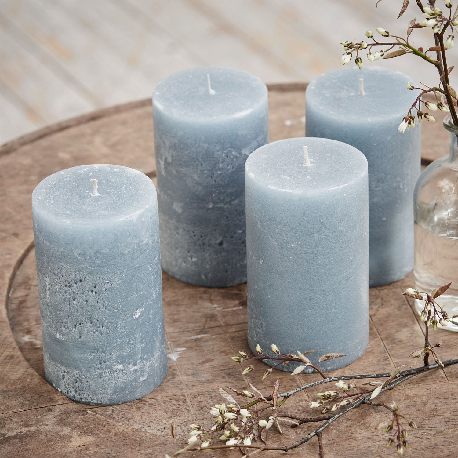 Set de 4 velas Braga