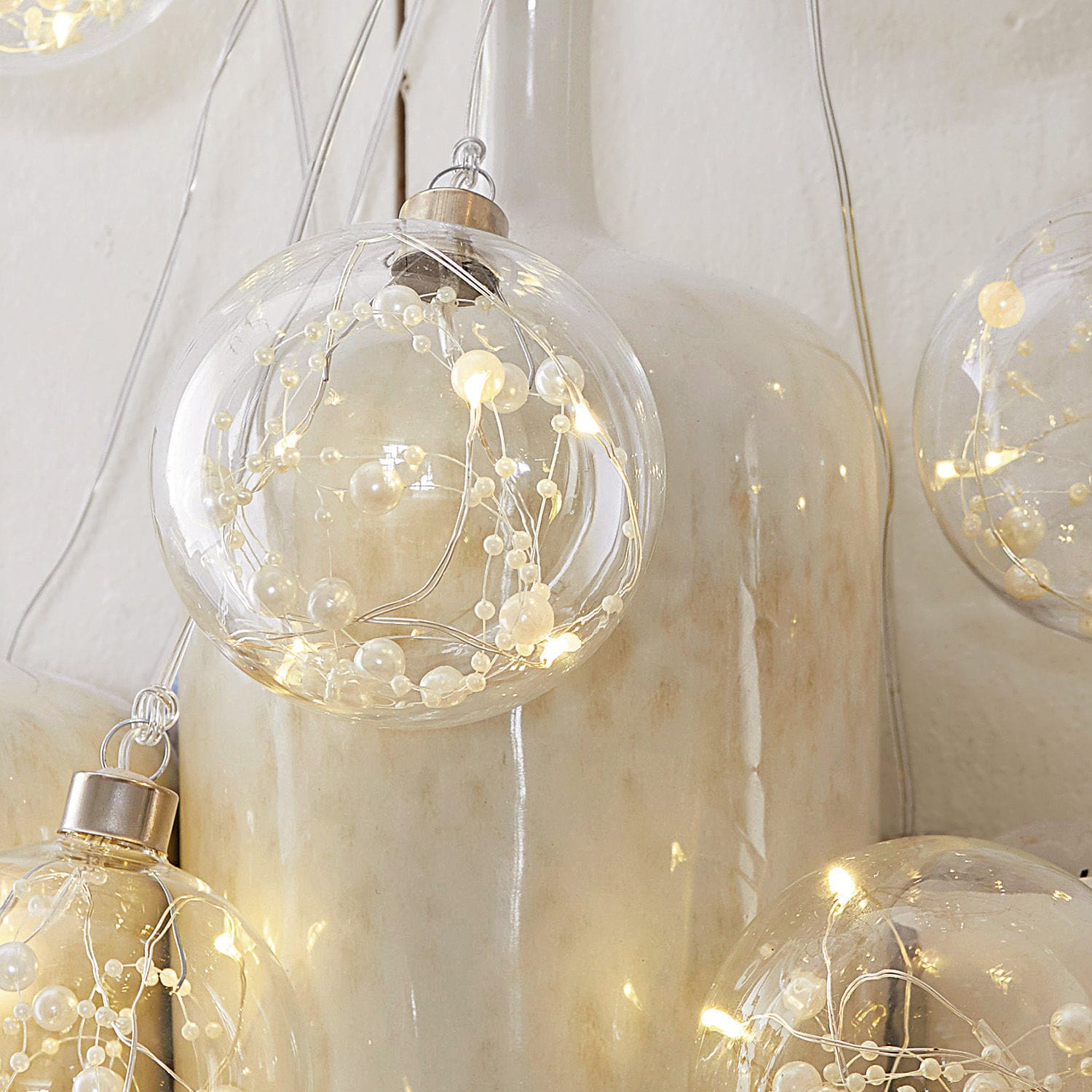 Set de 6 adornos navideños Gisella