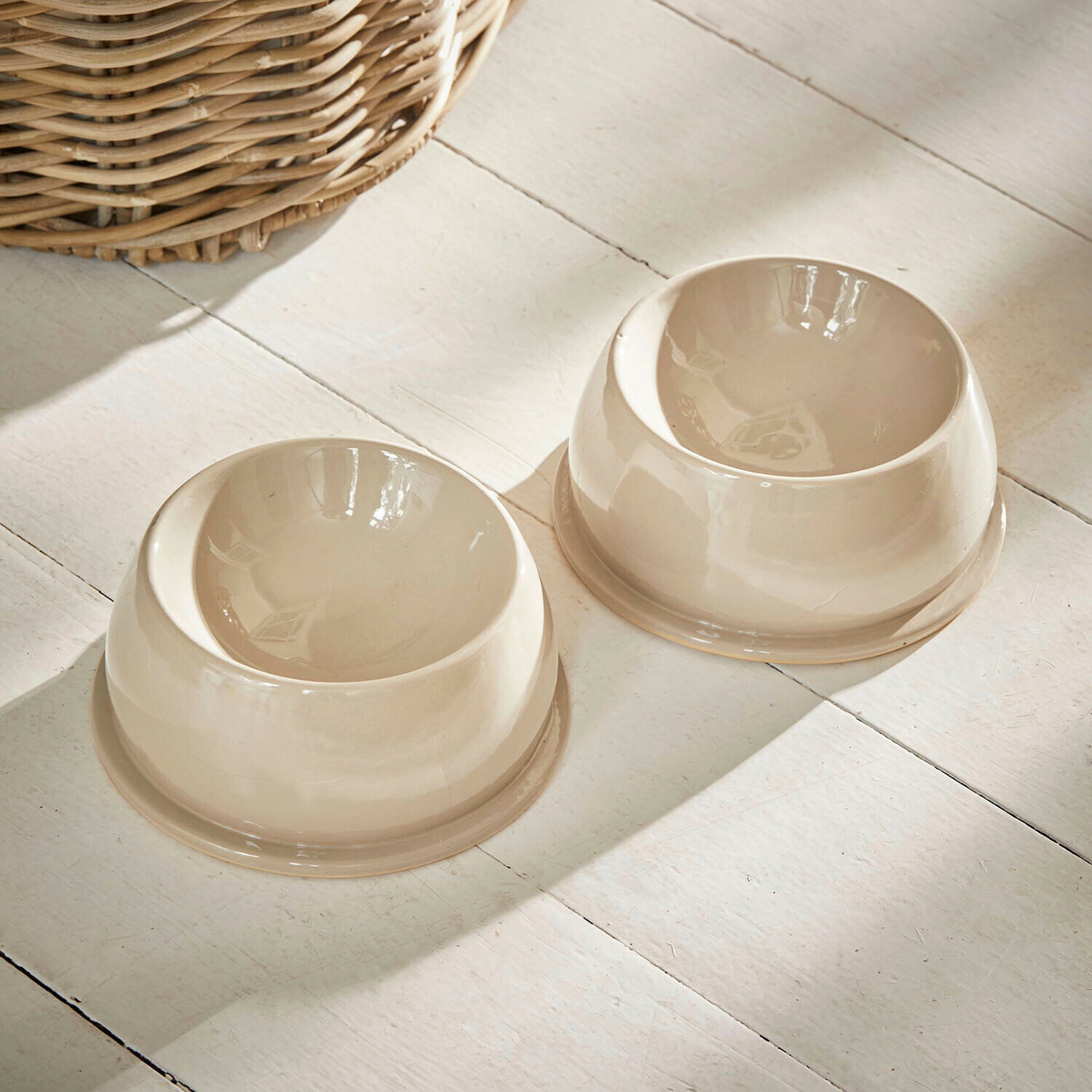 Set de 2 comederos Kireva