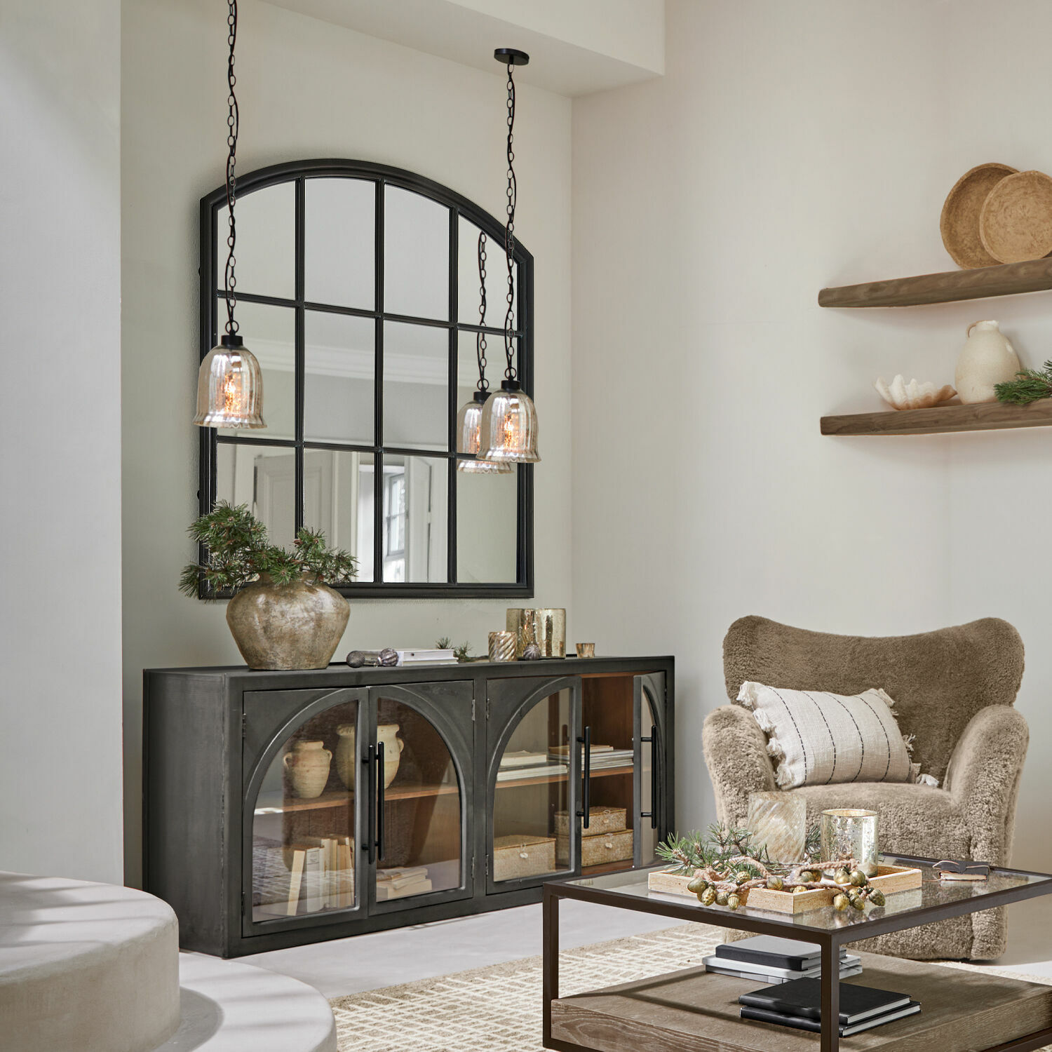 Lámpara colgante Yvron