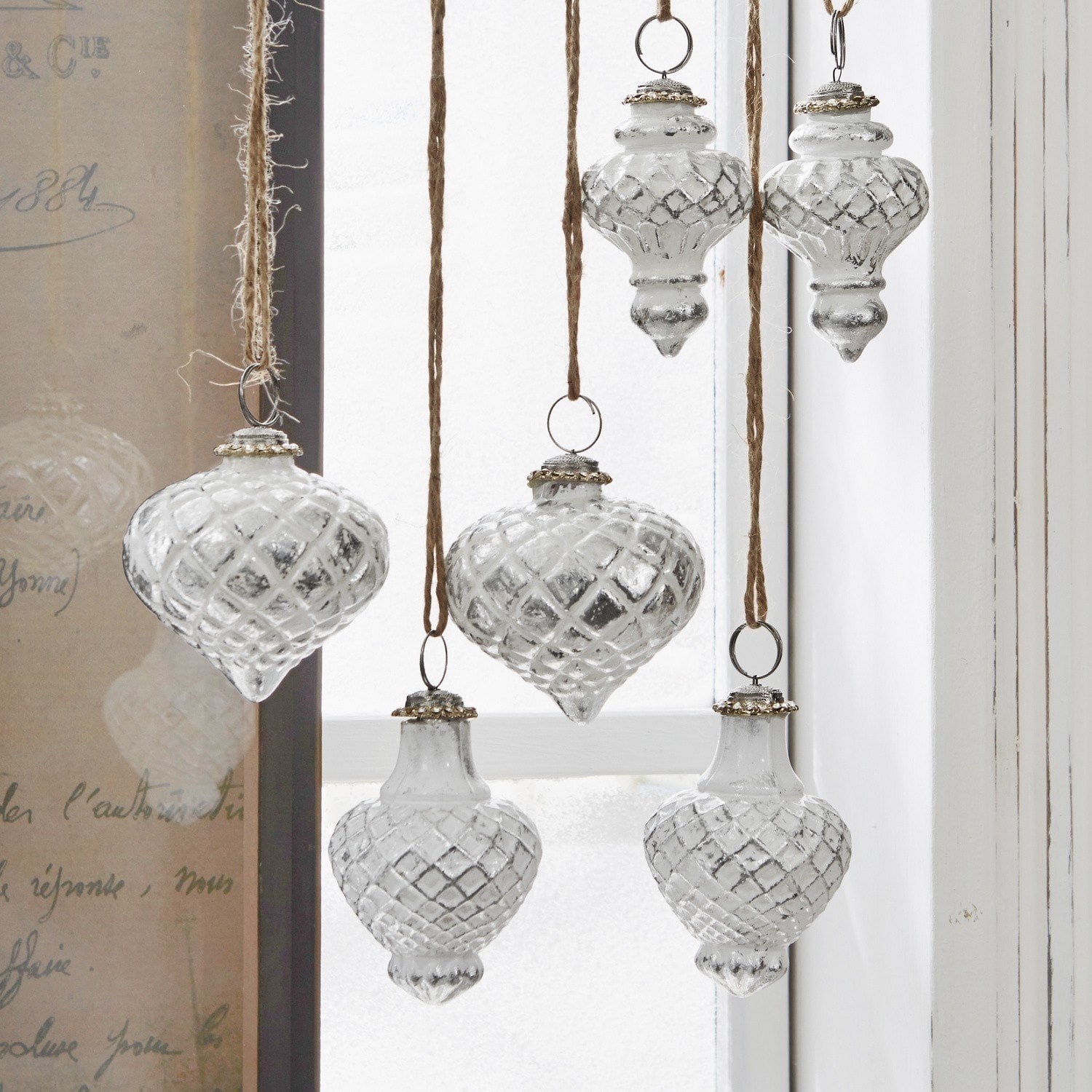 Set de 6 adornos navideños Appilly
