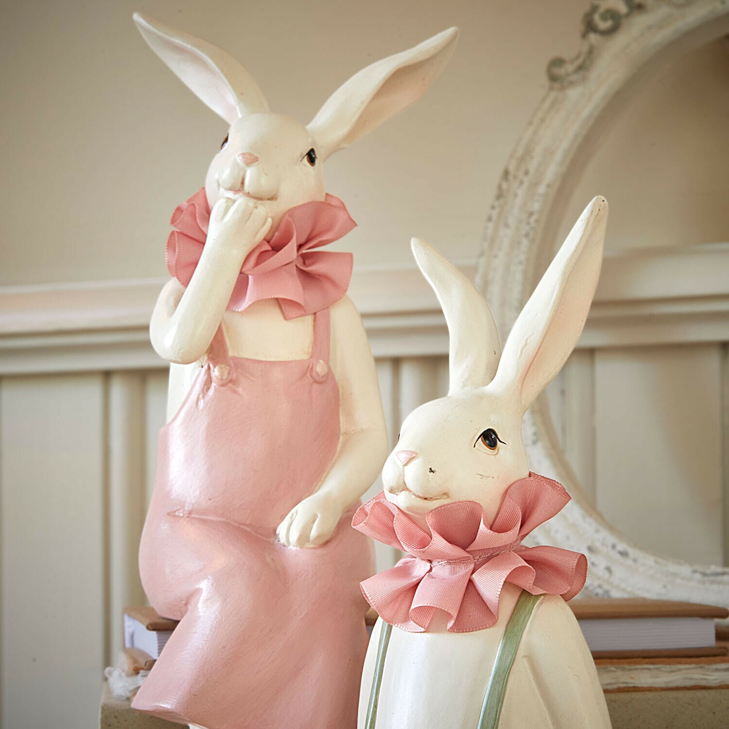 Set de 2 conejos decorativos Vent Élysien