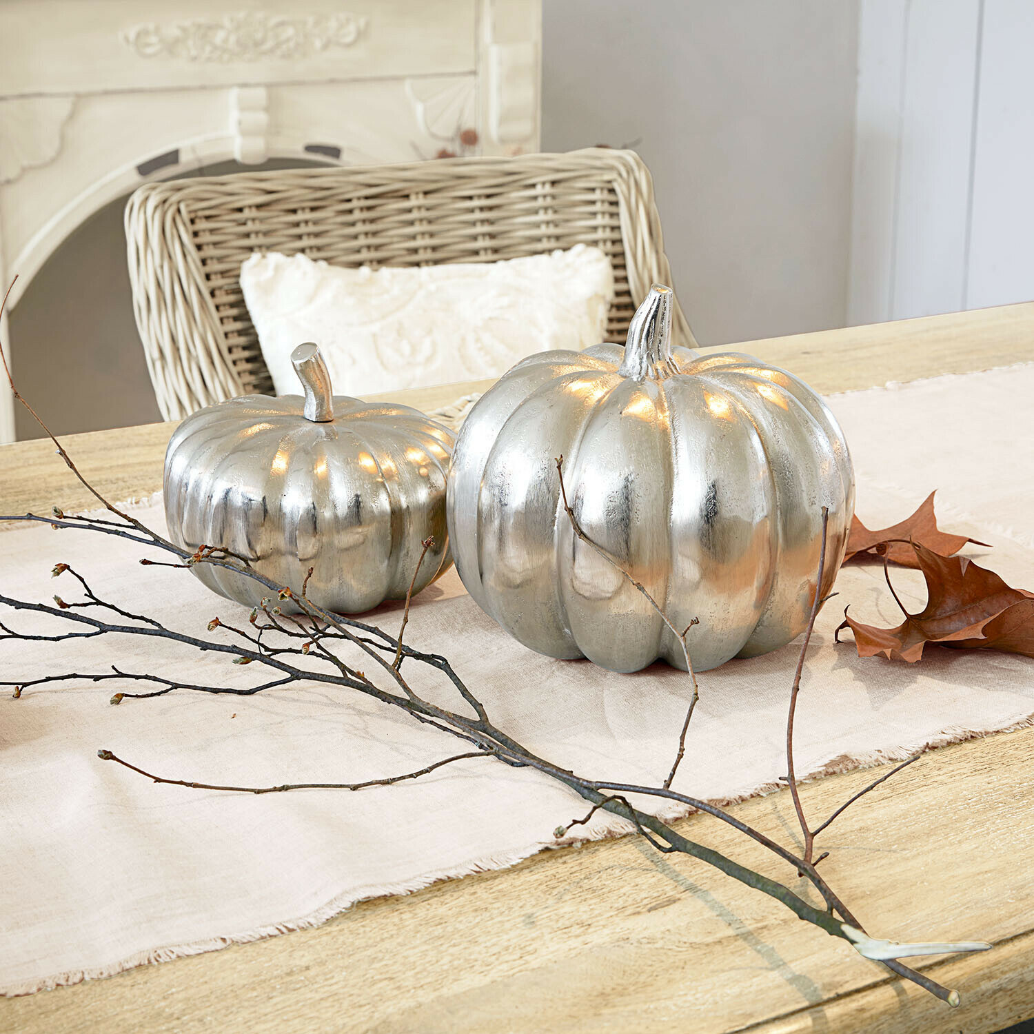 Set de 2 calabazas decorativas Alérisse