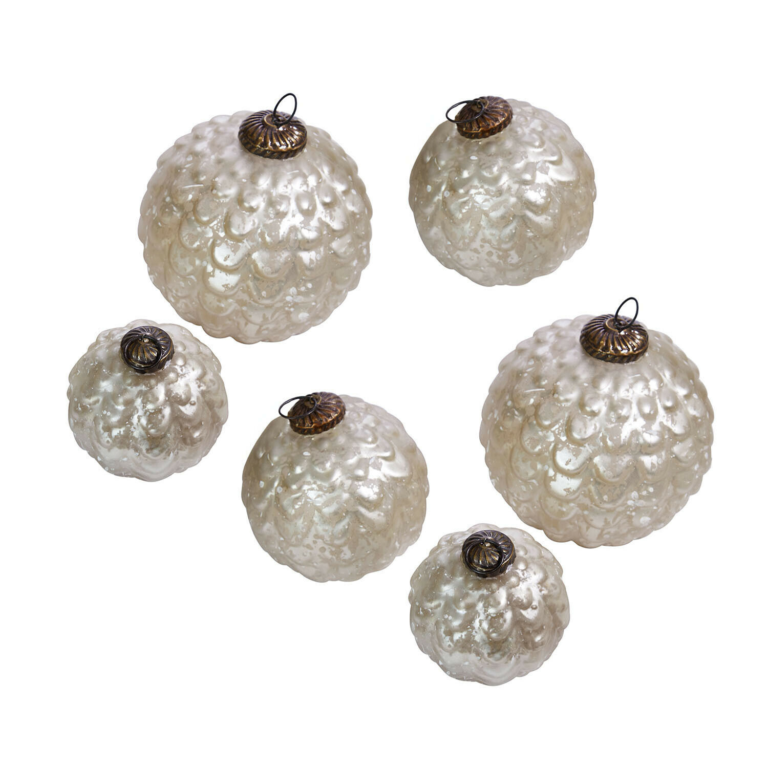 Set de 6 bolas de Navidad Domara