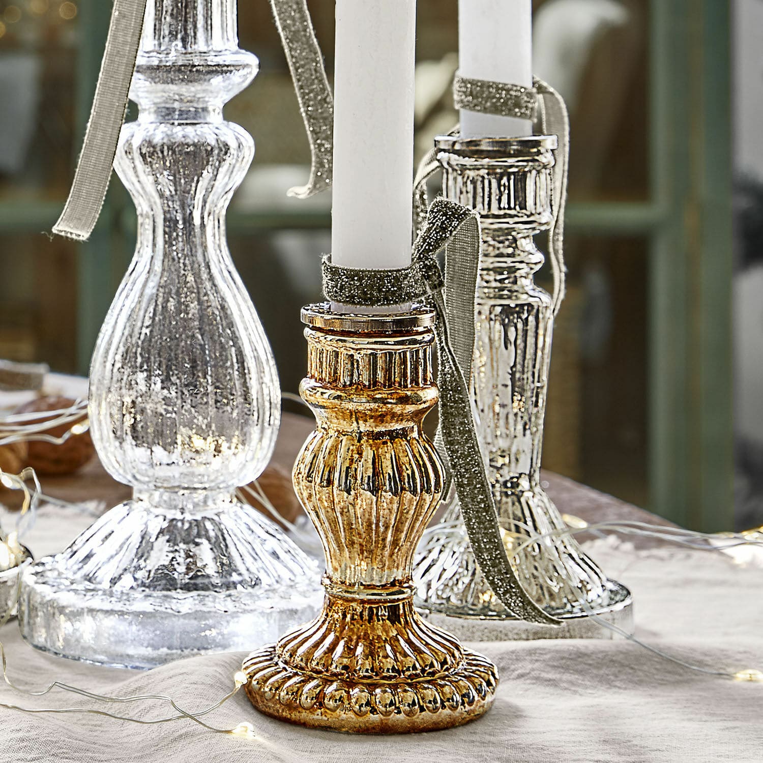 Set de 6 candeleros Quirène